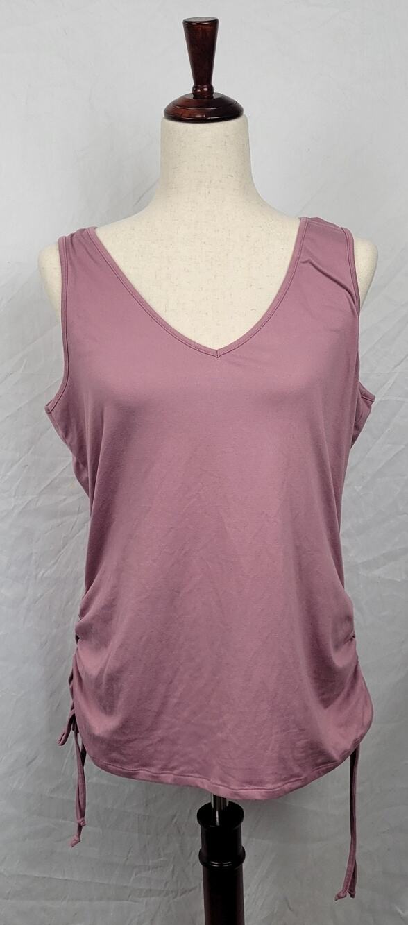 M. Fasis Polyester Women's 1X Pink Blouse